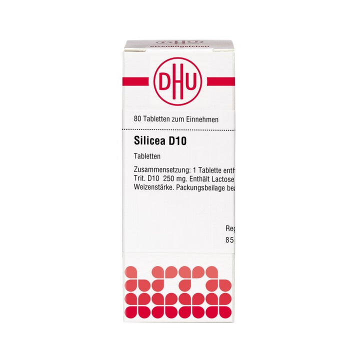 DHU Silicea D10 Tabletten, 80 St. Tabletten