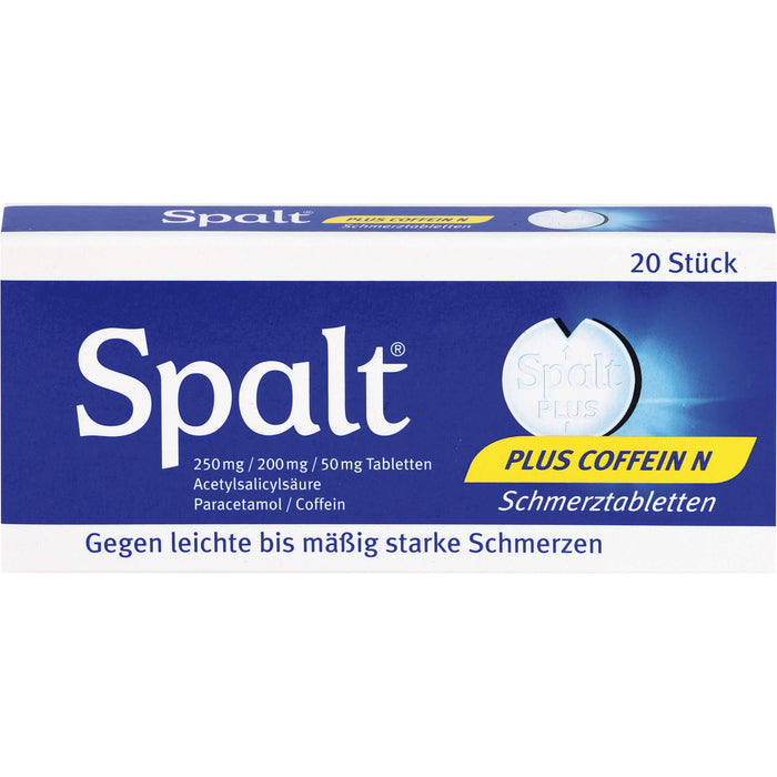 Spalt plus Coffein N Schmerztabletten, 20 pcs. Tablets