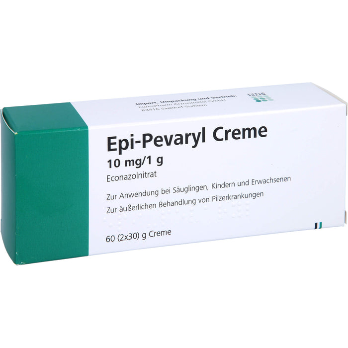 Epi-Pevaryl 1% Creme bei Pilzerkrankungen Reimport EurimPharm, 60 g Crème