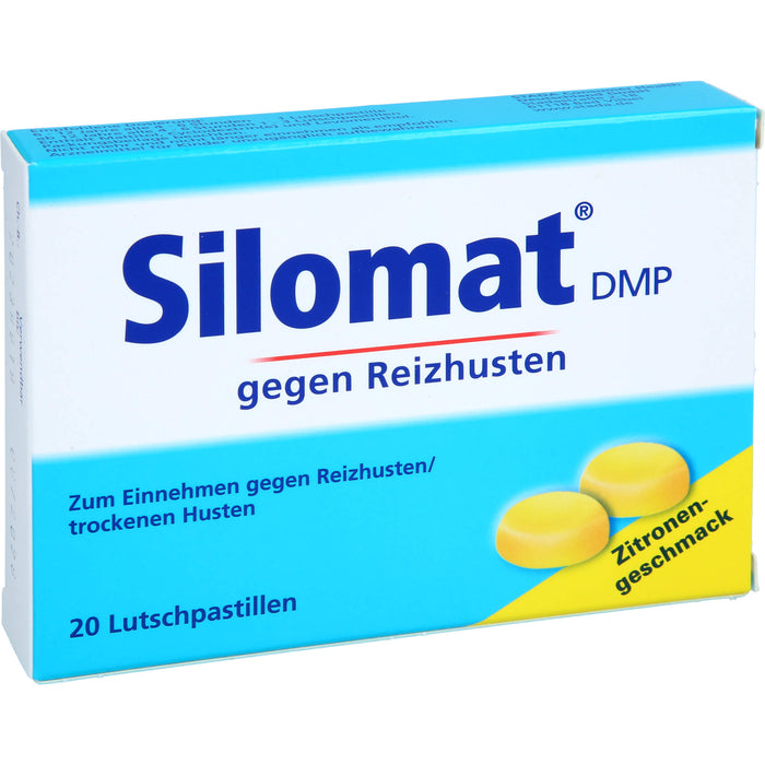 Silomat DMP Lutschpastillen Zitronen-Geschmack, 20 St. Tabletten