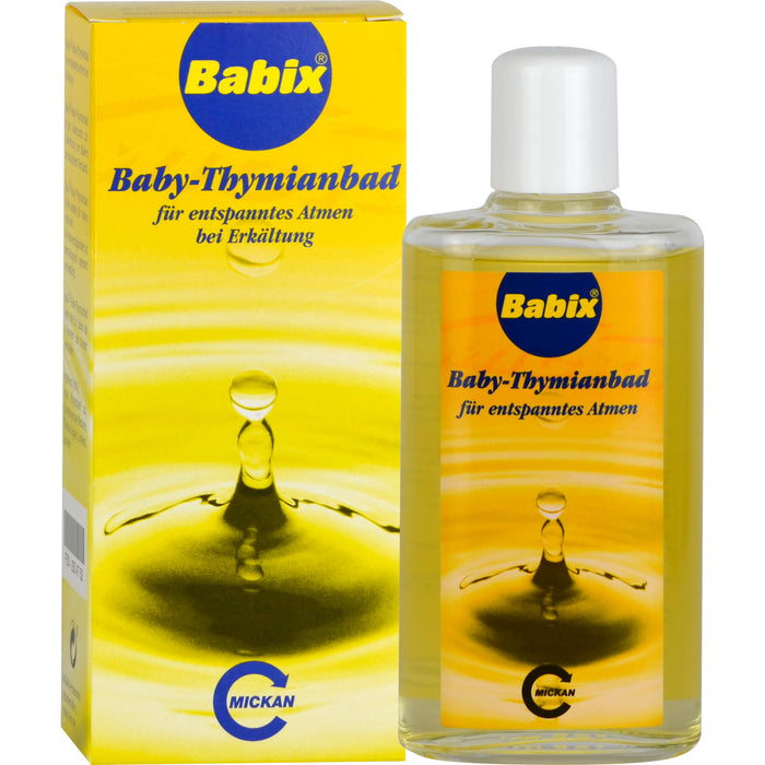 Babix Baby-Thymianbad für entspanntes Atmen, 125 ml Solution