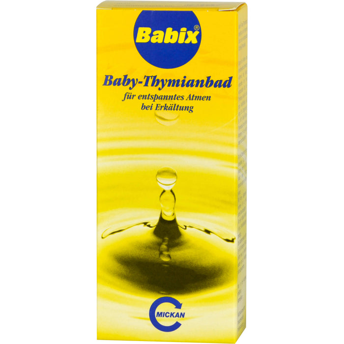 Babix Baby-Thymianbad für entspanntes Atmen, 125 ml Solution