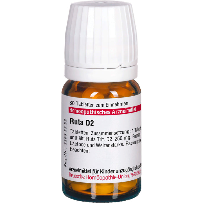 DHU Ruta D2 Tabletten, 80 St. Tabletten