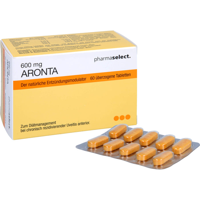 pharmaselect Aronta 600 mg Tabletten Der Entzündungsmodulator, 60 pc Tablettes