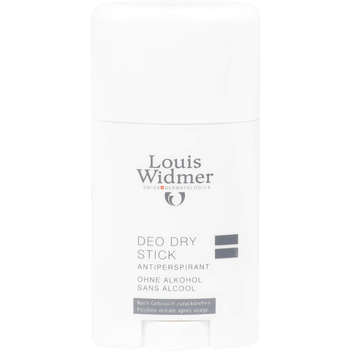 Louis Widmer Deo Dry Stick Antiperspirant, 50 ml Plume