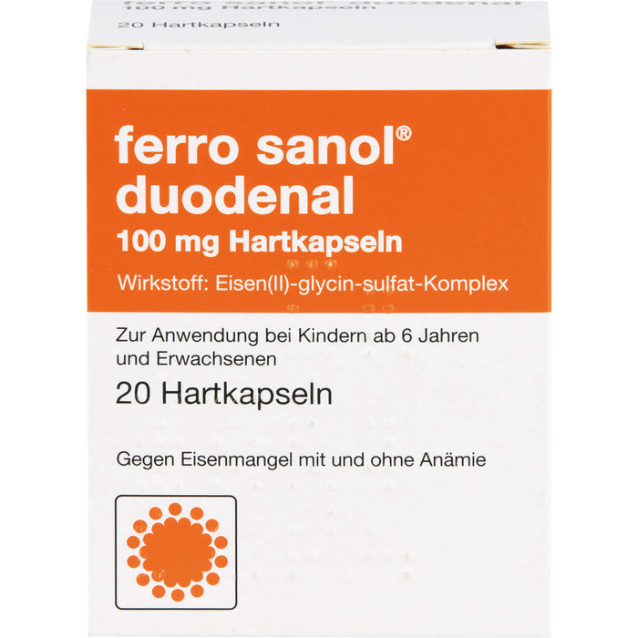 ferro sanol duodenal Kapseln gegen Eisenmangel, 20 pc Capsules
