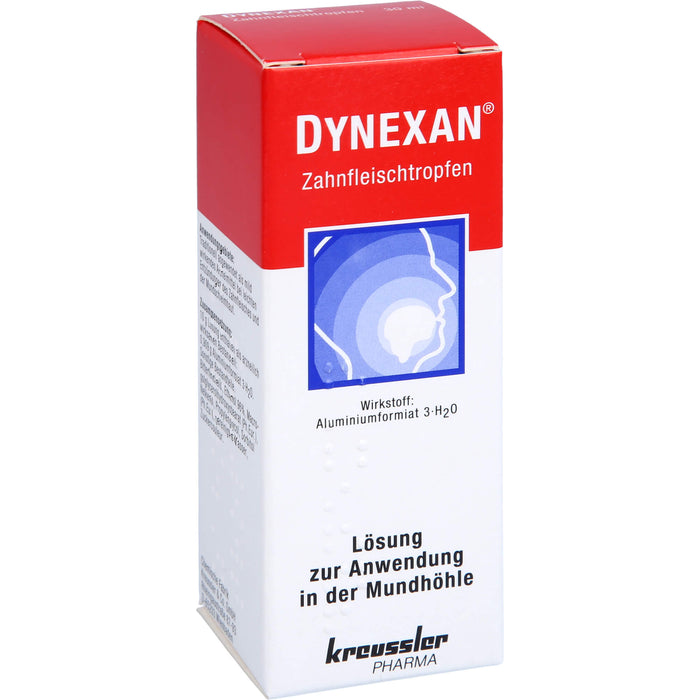 Dynexan Zahnfleischtropfen bei leichten Entzündungen im Mundraum, 30 ml Solution