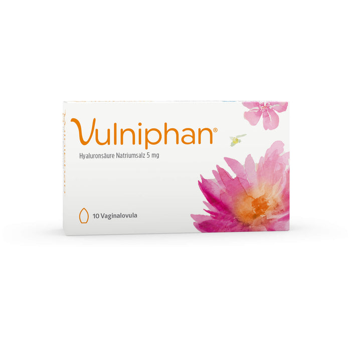 Vulniphan Vaginalovula bei Atrophie und Dystrophie der Vaginalschleimhaut, 10 pc Suppositoires