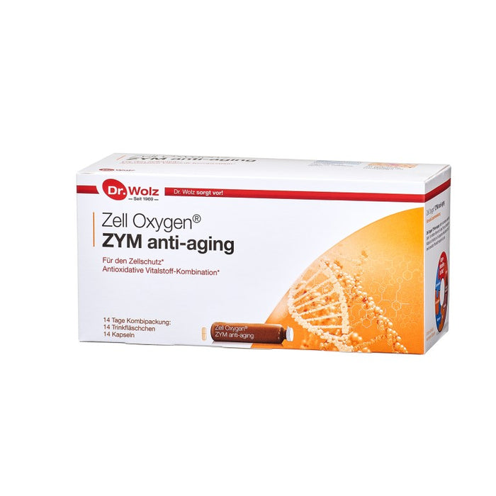 Zell Oxygen ZYM anti-aging Kombipackung für den Zellschutz, 1 pcs. Combipack