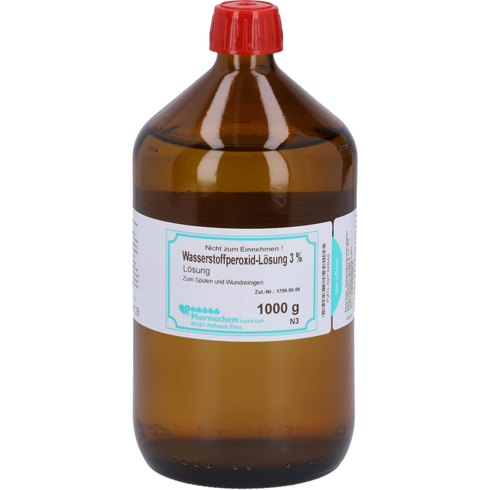 Pharmachem Wasserstoffperoxid Lösung 3%, 1000 g Solution
