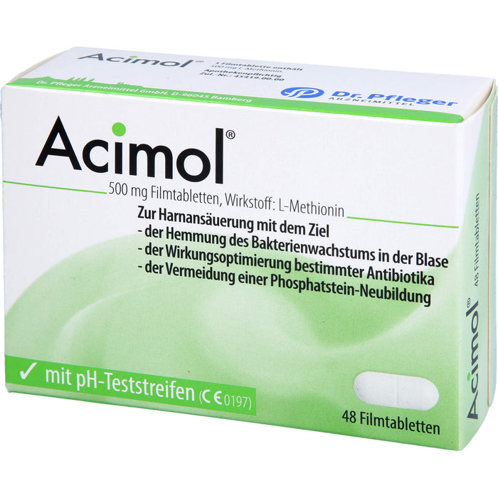 Acimol Filmtabletten zur Harnansäuerung, 48 pc Tablettes