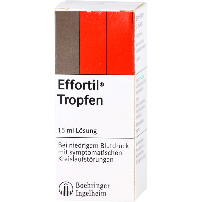 Effortil Tropfen 7,5 mg/ml, 15 ml Solution