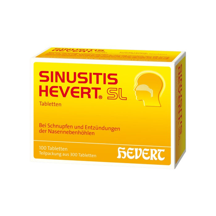 Sinusitis Hevert SL Tabletten, 300 pc Tablettes