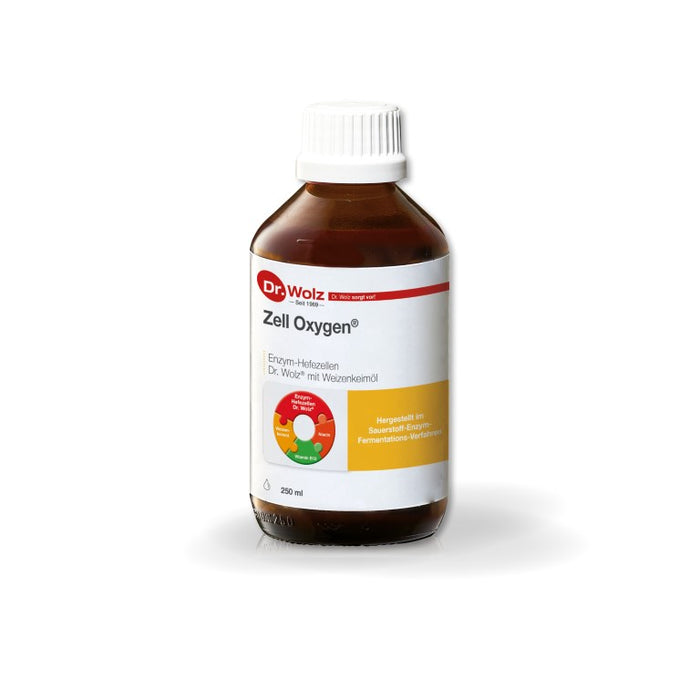 Dr. Wolz Zell Oxygen Lösung zur Unterstützung des Energie-Stoffwechsels, 250 ml Solution