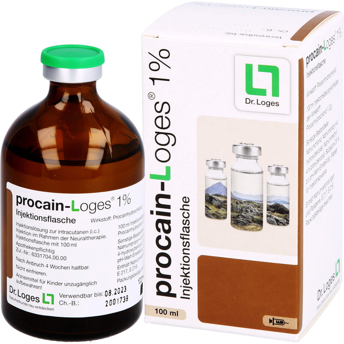 procain-Loges 1% Injektionsflasche, 100 ml Solution