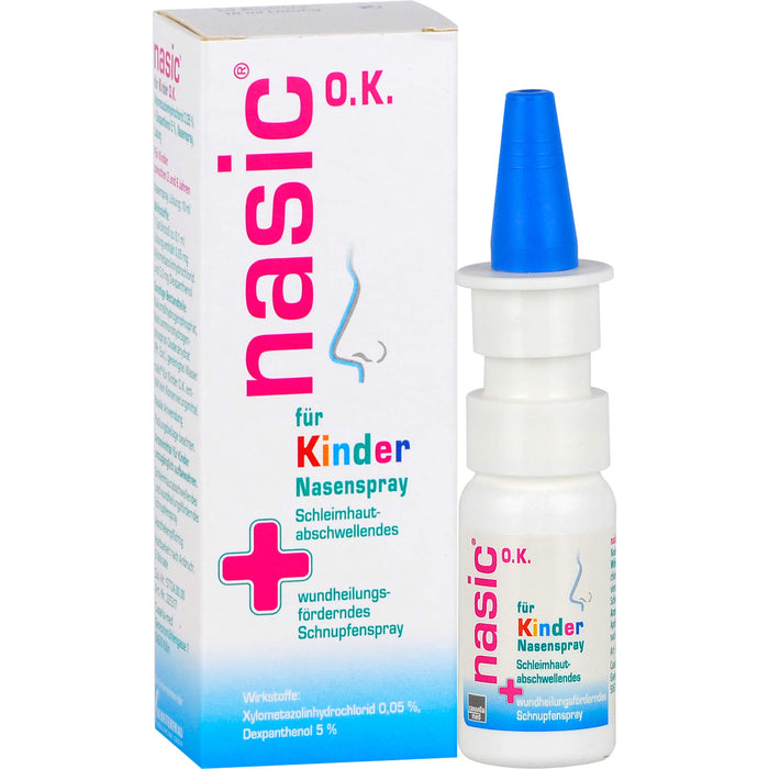 Nasic O.K. für Kinder Nasenspray, 10 ml Solution