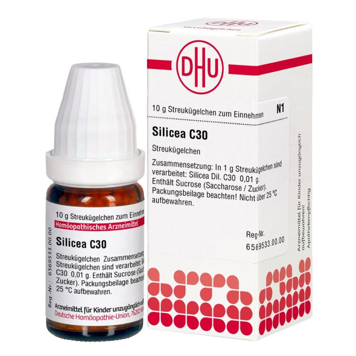 DHU Silicea C30 Streukügelchen, 10 g Globules