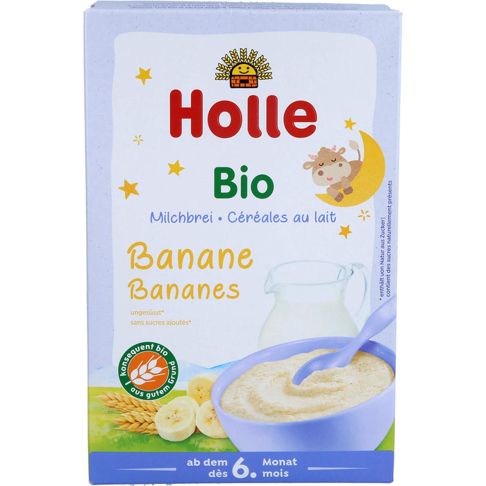 Holle Bio-Milchbrei Banane, 250 g Poudre