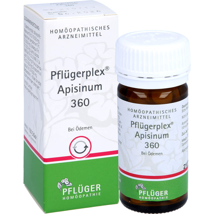 Pflügerplex Apisinum 360 bei Ödemen, 100 pcs. Tablets