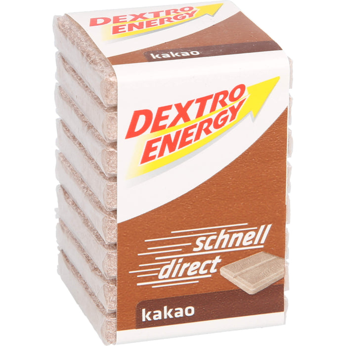 DEXTRO ENERGY Kakao Energieliefernde Dextrosetäfelchen, 46 g Tablets