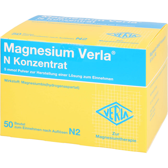 Magnesium Verla N Konzentrat Pulver, 50 St. Beutel