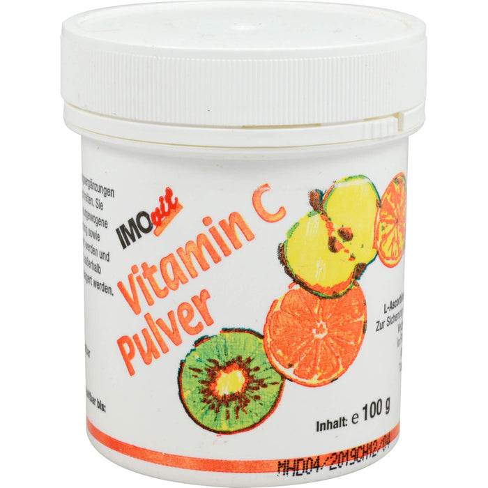 IMOvit Vitamin C Pulver zur Sicherung eines erhöhten Vitamin C Bedarfs, 100 g Pulver