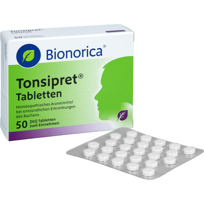Tonsipret Tabletten, 50 pcs. Tablets