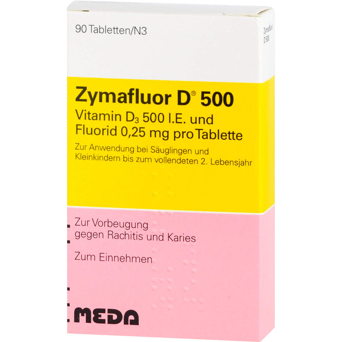 Zymafluor D 500 Tabletten, 90 pc Tablettes