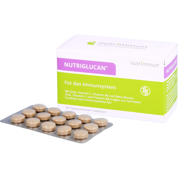 nutrimmun NUTRIGLUCAN Tagesportionen Tabletten, 30 pc Portions