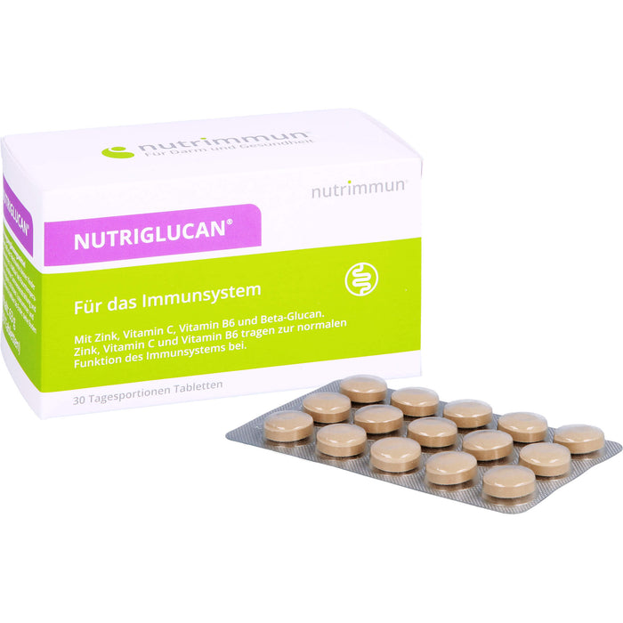 nutrimmun NUTRIGLUCAN Tagesportionen Tabletten, 30 pc Portions