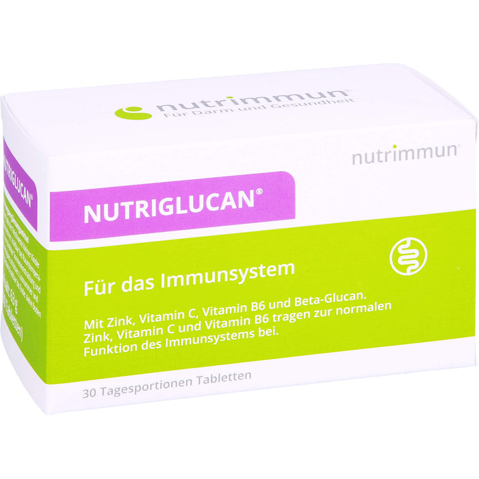 nutrimmun NUTRIGLUCAN Tagesportionen Tabletten, 30 pcs. Portions