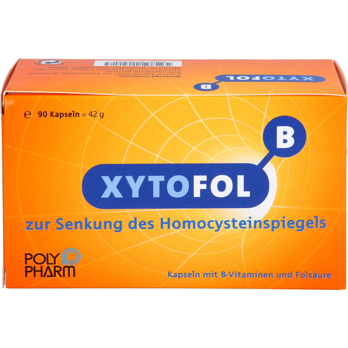 XYTOFOL B Kapseln zur Senkung des Homocysteinspiegels, 90 pc Capsules