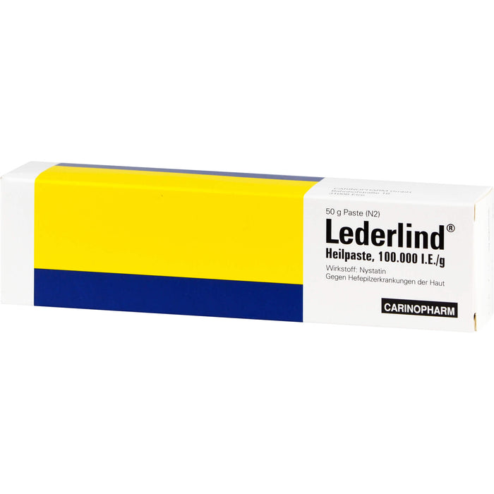 Lederlind Heilpaste 100.000 I.E./g bei Hefepilzerkrankungen der Haut, 50 g Crème