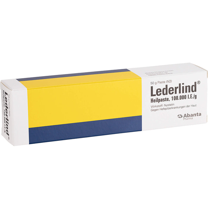 Lederlind Heilpaste 100.000 I.E./g bei Hefepilzerkrankungen der Haut, 50 g Crème