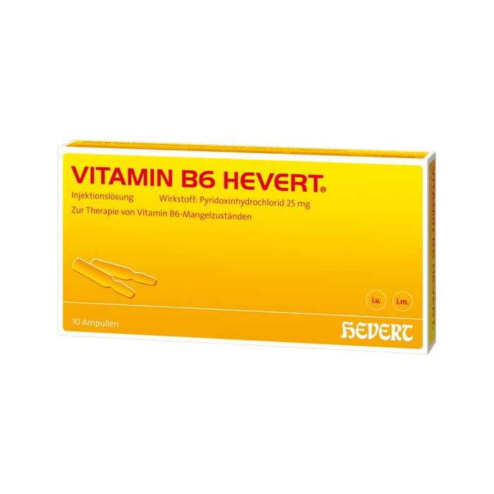Vitamin B6 Hevert Ampullen bei Vitamin B6-Mangelzuständen, 10 pc Ampoules