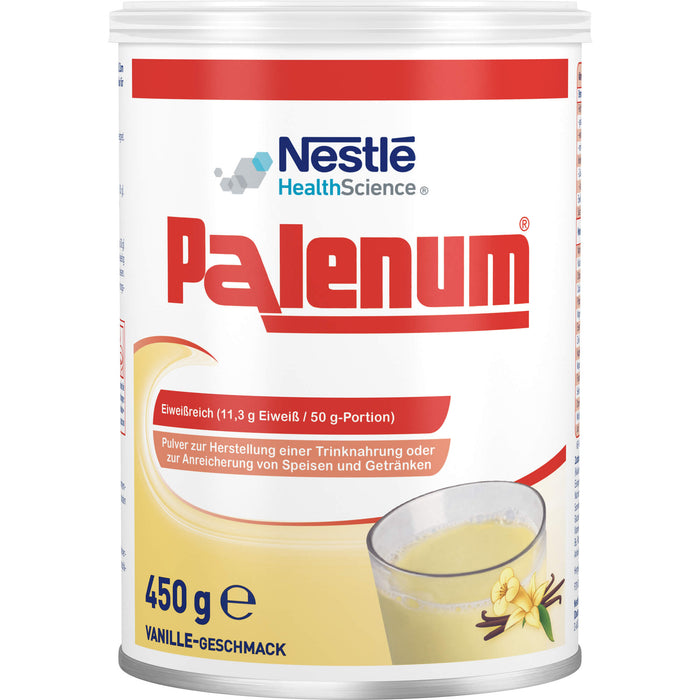 Nestle Health Science Palenum Pulver Vanille-Geschmack, 450 g Pulver