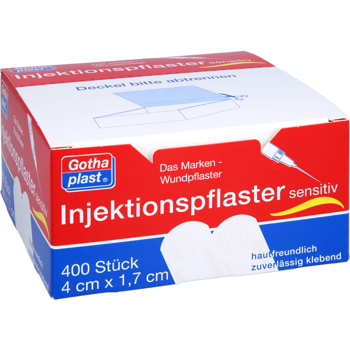 Gothaplast Injektionspflaster sensitiv 4 x 1,7 cm, 400 pcs. Patch