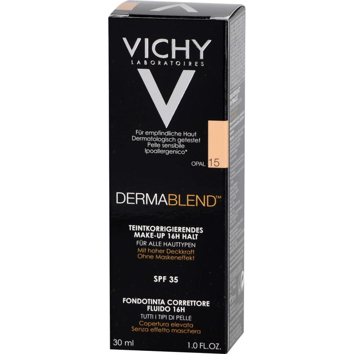 VICHY DERMABLEND Make-up 15 Opal, 30 ml Solution