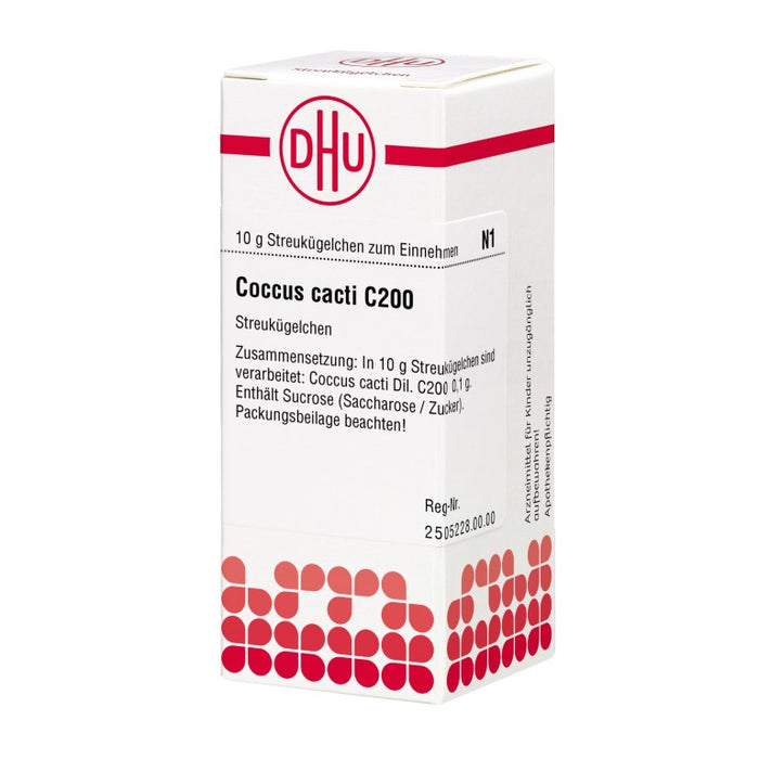DHU Coccus cacti C200 Streukügelchen, 10 g Globuli