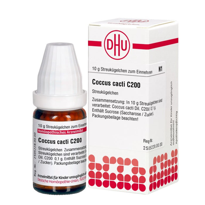 DHU Coccus cacti C200 Streukügelchen, 10 g Globuli