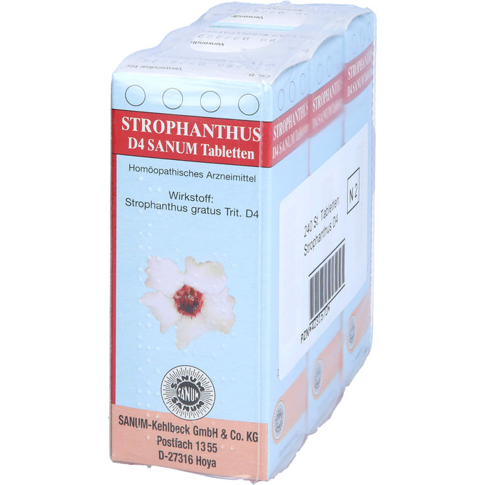 Strophantus D4 Sanum Tabletten, 240 pc Tablettes