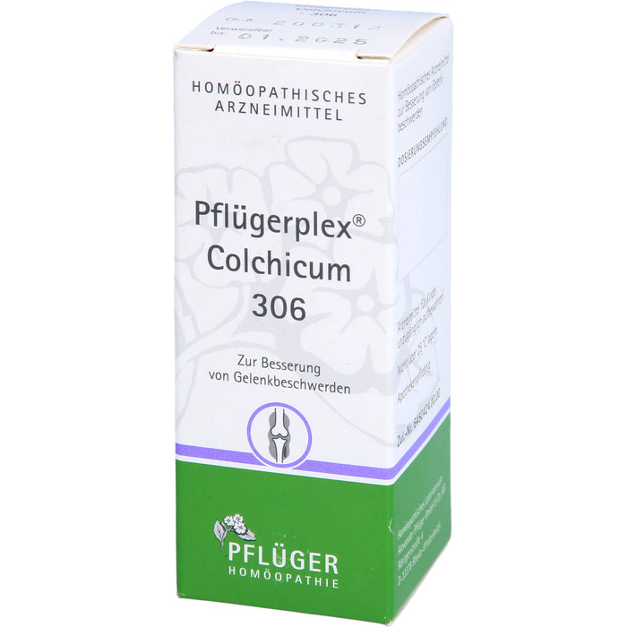 Pflügerplex Colchicum 306 Tabletten zur Besserung von Gelenkbeschwerden, 100 pc Tablettes