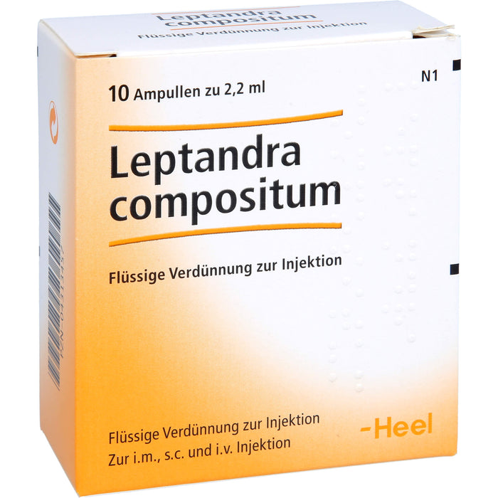 Leptandra compositum Inj.-Lsg., 10 pc Ampoules