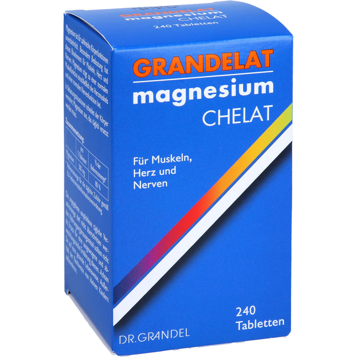 Dr. Grandel Grandelat Magnesium Chelat Tabletten, 240 pc Tablettes