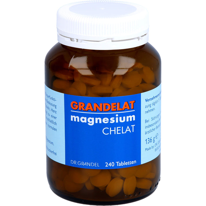 Dr. Grandel Grandelat Magnesium Chelat Tabletten, 240 pc Tablettes