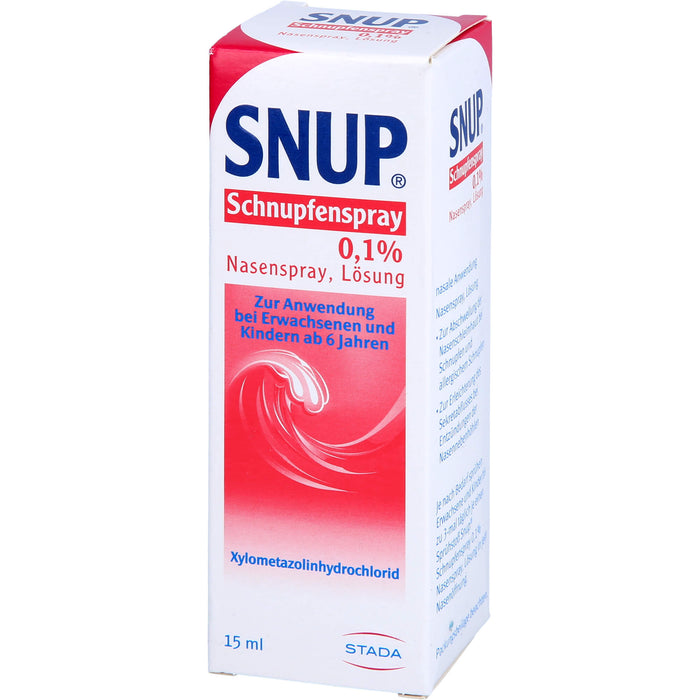 Snup Schnupfenspray 0,1 %, 15 ml Solution