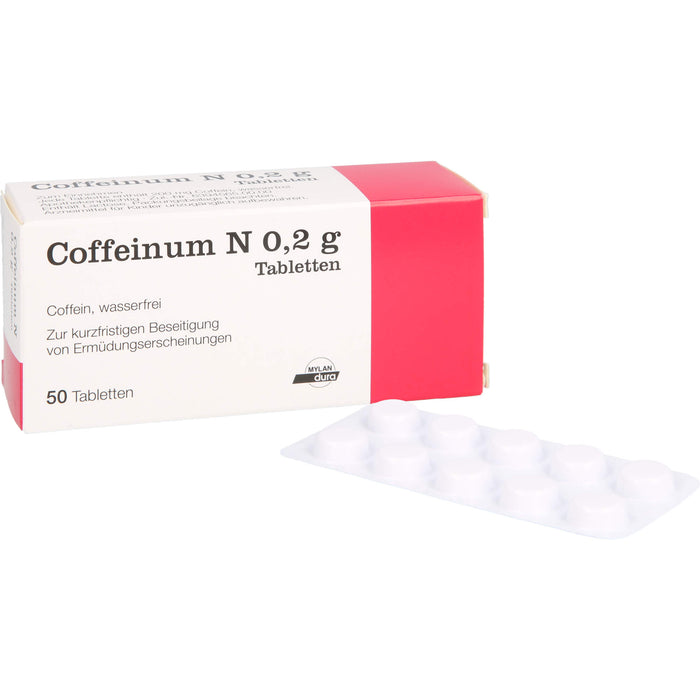 Coffeinum N 0.2 g Tabletten, 50 pc Tablettes
