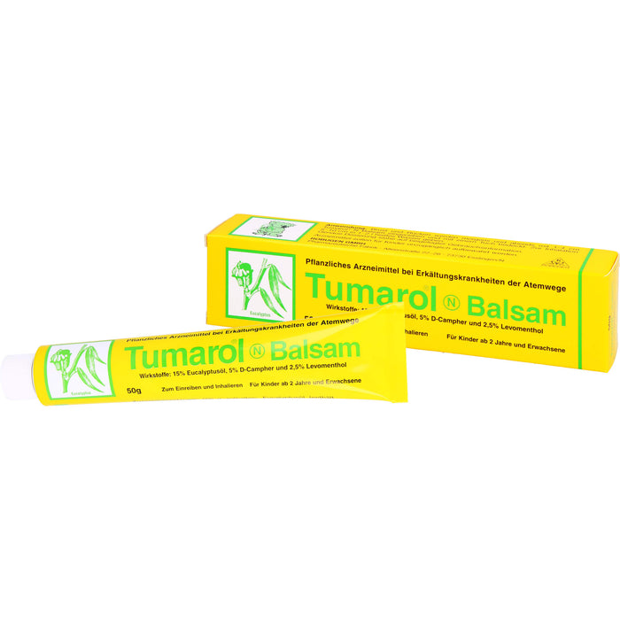 Tumarol N Balsam bei Erkältungskrankheiten der Atemwege, 50 g Cream