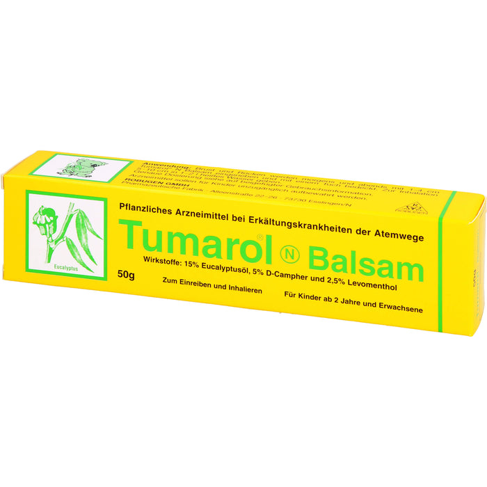 Tumarol N Balsam bei Erkältungskrankheiten der Atemwege, 50 g Crème