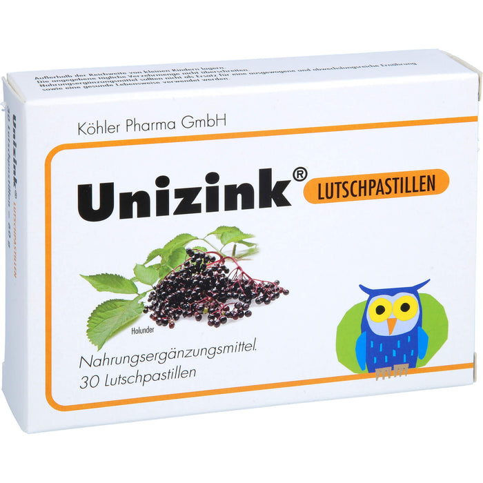 Unizink® Lutschpastillen, 30 St. Pastillen